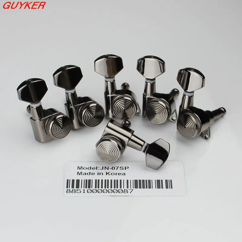 Lock Smoke color Guitar Locking Tuners Guitar machine head JN-07 SP Lock Black Nickel Tuning Pegs
Lock Smoke color Guitar Locking Tuners Guitar machine head JN-07 SP Lock Black Nickel Tuning Pegs