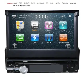 in Dash Single One 1 DIN 7" Car CD DVD Player Touchscreen Audio Video System GPS Navigation Car Stereo Support Bluetooth,GPS,AM
in Dash Single One 1 DIN 7" Car CD DVD Player Touchscreen Audio Video System GPS Navigation Car Stereo Support Bluetooth,GPS,AM