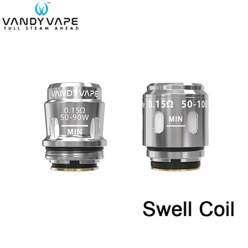 4pcs/lot Vandy Vape Swell Coil 0.15ohm single mesh / triple mesh coil compatible with Swell Kit and Swell Tank Atomizer
4pcs/lot Vandy Vape Swell Coil 0.15ohm single mesh / triple mesh coil compatible with Swell Kit and Swell Tank Atomizer