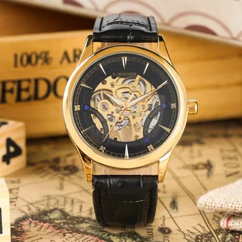 Men Watch Mechanical Hand Wind Skeleton Watches Top Brand Luxury Leather Watchband Wristwatch Leisure Clock Men Reloj Hombre
Men Watch Mechanical Hand Wind Skeleton Watches Top Brand Luxury Leather Watchband Wristwatch Leisure Clock Men Reloj Hombre