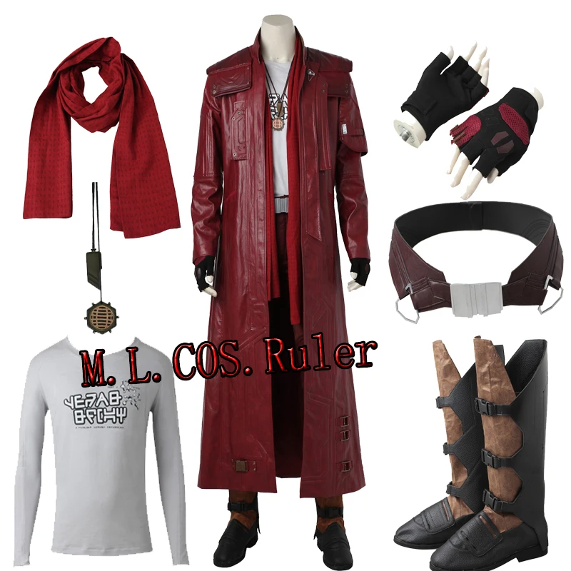 Full Suit Cosplay Costume From Guardians of The Galaxy 2 Peter Quill Star-Lord Halloween Party Clothes High Quality Custom-made
Full Suit Cosplay Costume From Guardians of The Galaxy 2 Peter Quill Star-Lord Halloween Party Clothes High Quality Custom-made