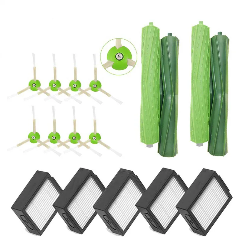 Roller brush Filter Side brush Kits for iRobot Roomba i7 i7+ / i7 Plus E5 E6 E7 Vacuum Cleaner Robot Parts
Roller brush Filter Side brush Kits for iRobot Roomba i7 i7+ / i7 Plus E5 E6 E7 Vacuum Cleaner Robot Parts