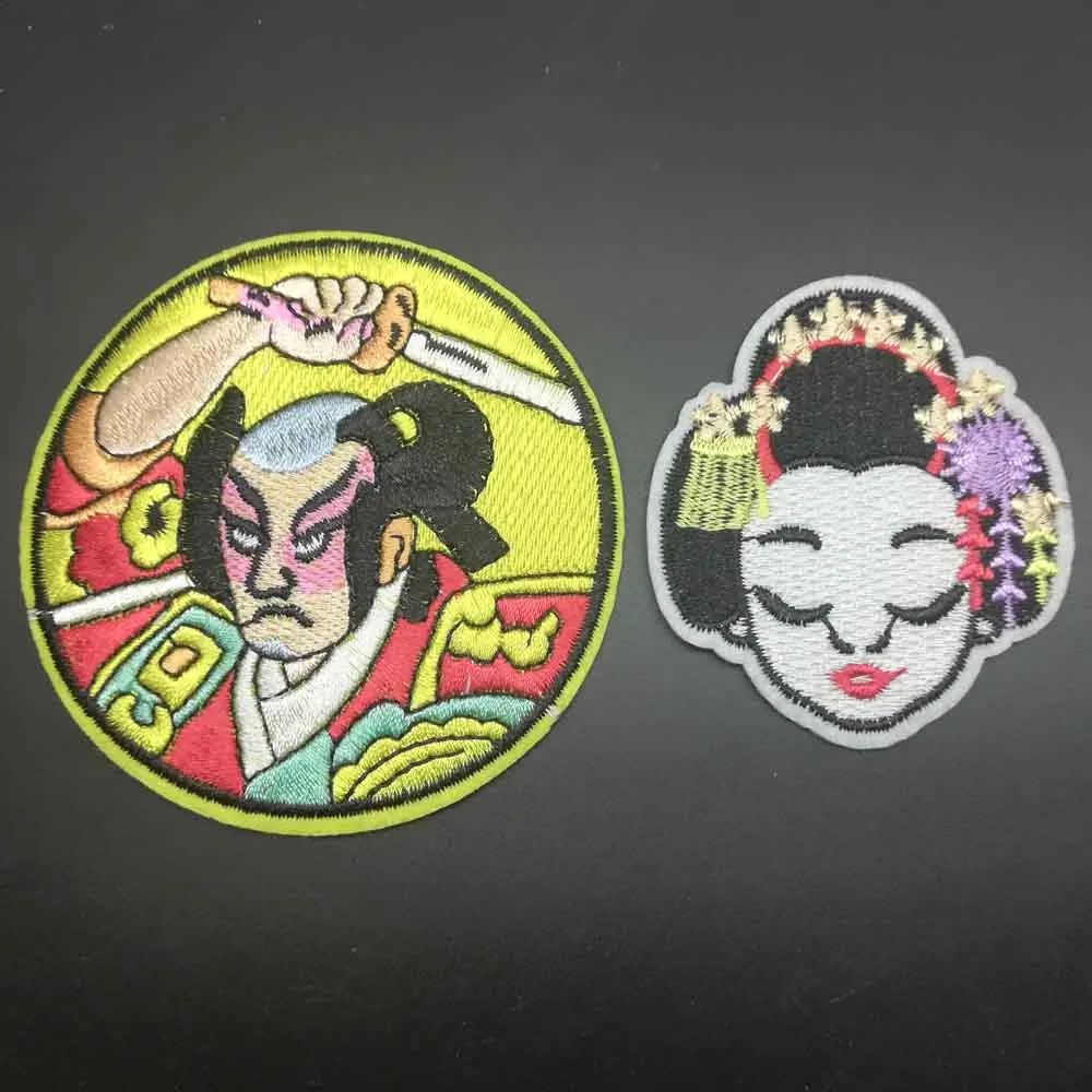 Full Embroidered Japan Warrior Woman Iron on Embroidered Cloth Patch For Girls Boys Clothes Stickers Apparel Garment Accessories
Full Embroidered Japan Warrior Woman Iron on Embroidered Cloth Patch For Girls Boys Clothes Stickers Apparel Garment Accessories