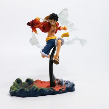 Anime One Piece Monkey D Luffy Second Gear Fire fist Ver PVC Action Figure Collectible Model doll toy 18cm
Anime One Piece Monkey D Luffy Second Gear Fire fist Ver PVC Action Figure Collectible Model doll toy 18cm