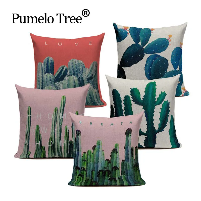 Creative Cartoon Tropical Cactus Pillow Car Cushion Handsome Cotton Pillow Fabric Washable Waist Pillow cover Cute Seat Cushion
Creative Cartoon Tropical Cactus Pillow Car Cushion Handsome Cotton Pillow Fabric Washable Waist Pillow cover Cute Seat Cushion