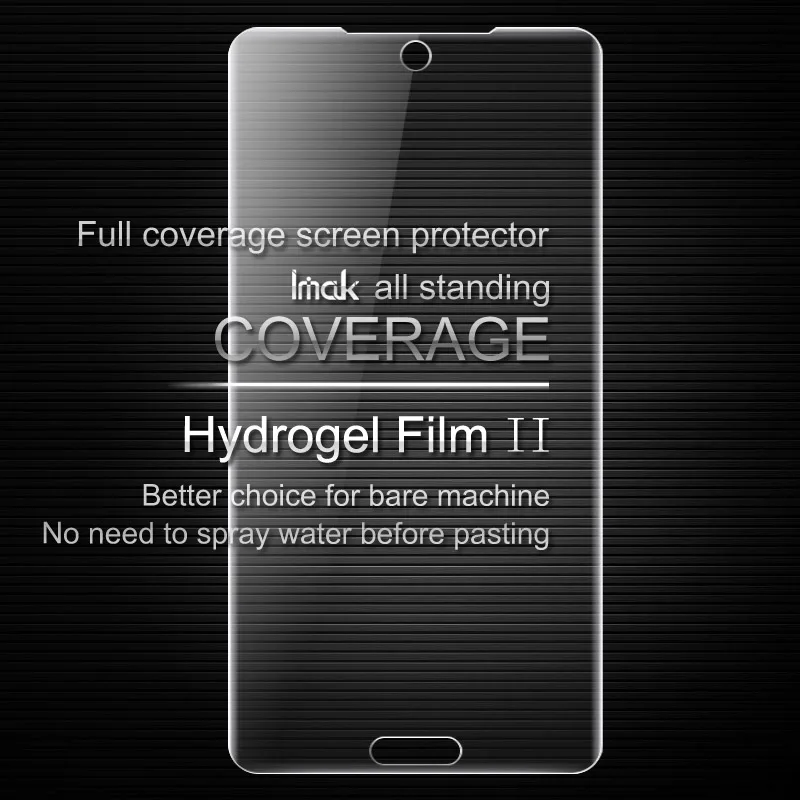iMAK Hydrogel II Curved Coverage Soft Protective Film For SHARP AQUOS S2 Screen Protector For SHARP AQUOS S2 Back Film
iMAK Hydrogel II Curved Coverage Soft Protective Film For SHARP AQUOS S2 Screen Protector For SHARP AQUOS S2 Back Film