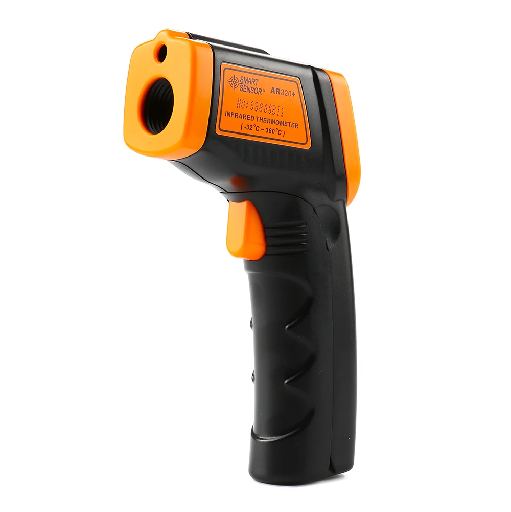 Smart Sensor AR302+ Digital Infrared Thermometer for measure -32℃ to 380℃(-26℉ to 716℉) with High Accuracy
Smart Sensor AR302+ Digital Infrared Thermometer for measure -32℃ to 380℃(-26℉ to 716℉) with High Accuracy