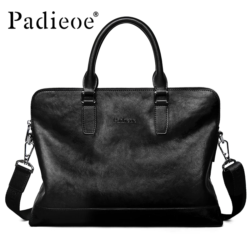 Padieoe Male Briefcase Genuine Leather Men's Briefcase Male Business Bags Shoulder Bags For Men Male Portfolio Laptop Briefcase
Padieoe Male Briefcase Genuine Leather Men's Briefcase Male Business Bags Shoulder Bags For Men Male Portfolio Laptop Briefcase