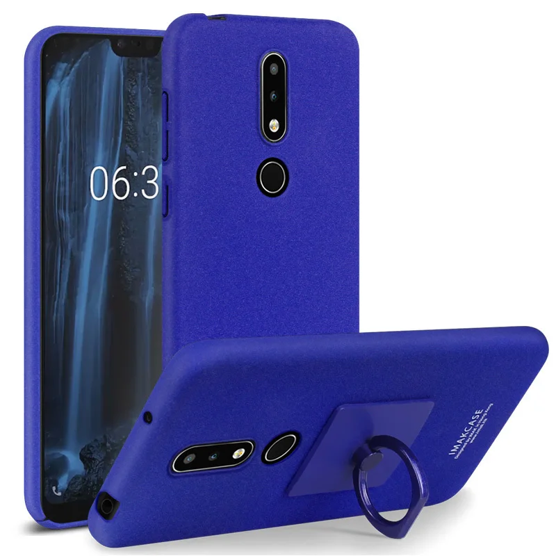 IMAK for Nokia X6 Case 5.8 inch Cowboy Phone Stand Matte Hard PC Back Cover Case for Nokia X6 TA-1099 Gift Screen Protector
IMAK for Nokia X6 Case 5.8 inch Cowboy Phone Stand Matte Hard PC Back Cover Case for Nokia X6 TA-1099 Gift Screen Protector