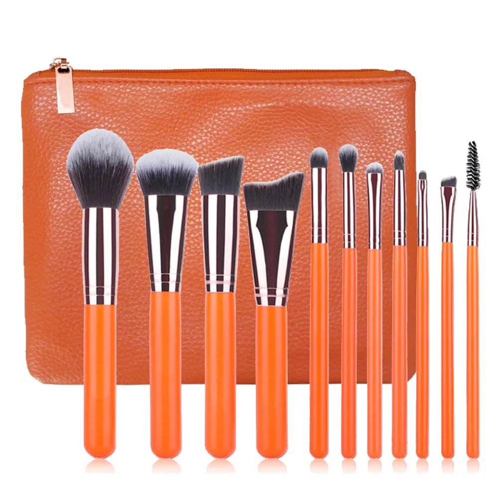 KANBUDER Makeup Brushes Holder Bag 11PCS Make Up Foundation Eyebrow Eyeliner Blush Cosmetic Concealer Brushes Dropship A11 
KANBUDER Makeup Brushes Holder Bag 11PCS Make Up Foundation Eyebrow Eyeliner Blush Cosmetic Concealer Brushes Dropship A11