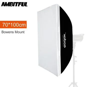 Godox 70 x 100cm 27.5"x 39" Speedlite Studio Strobe Flash Photo Reflective Softbox Diffuser for Bowens Mount
Godox 70 x 100cm 27.5"x 39" Speedlite Studio Strobe Flash Photo Reflective Softbox Diffuser for Bowens Mount