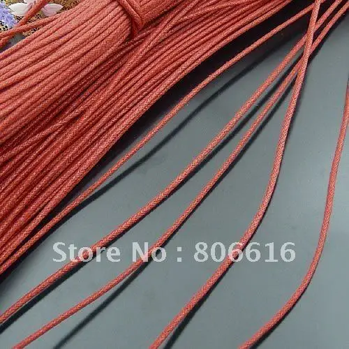 Red 2.0MM 100Yard String Waxed Cotton Cords Ropes Line Wire Jewelry Findings/Fittings
Red 2.0MM 100Yard String Waxed Cotton Cords Ropes Line Wire Jewelry Findings/Fittings
