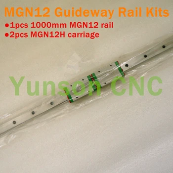 1pcs 1000mm MGN12 Linear Motion Guideways Rail+2pcs MGN12H Carriage Slide Unit Block 
1pcs 1000mm MGN12 Linear Motion Guideways Rail+2pcs MGN12H Carriage Slide Unit Block