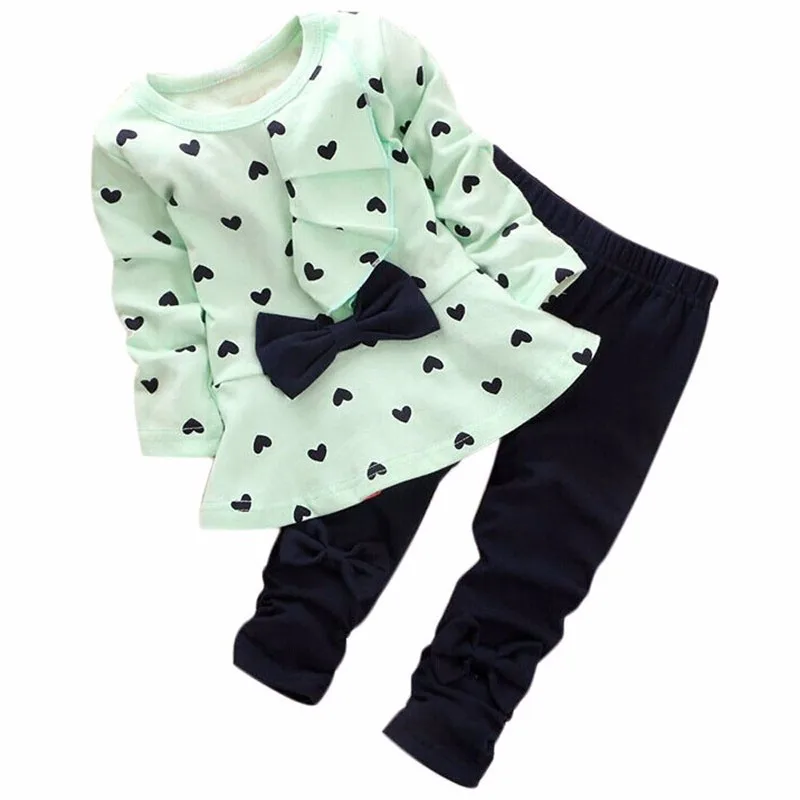 2019 New Girl Set Heart-shaped Print Bow Cute 2PCS Kid Set T shirt + Pants Cute Princess Summer Fashion Newborn Clothing #Zer
2019 New Girl Set Heart-shaped Print Bow Cute 2PCS Kid Set T shirt + Pants Cute Princess Summer Fashion Newborn Clothing #Zer