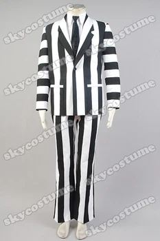 Halloween Beetlejuice Adult Men Fancy Suit Movie Cosplay Costume Custom Made For Men
Halloween Beetlejuice Adult Men Fancy Suit Movie Cosplay Costume Custom Made For Men