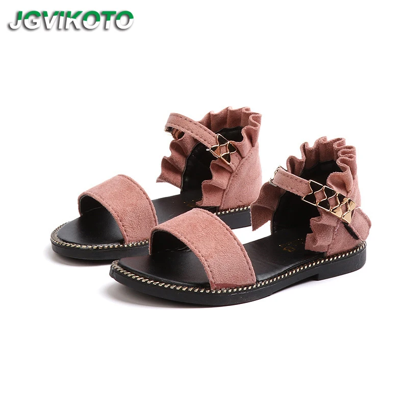 JGVIKOTO Summer New Korean Girls Sandals Children Soft Bottom Little Princess Shoes Baby Fashion Big Kids Sandals Ruffles Trim
JGVIKOTO Summer New Korean Girls Sandals Children Soft Bottom Little Princess Shoes Baby Fashion Big Kids Sandals Ruffles Trim