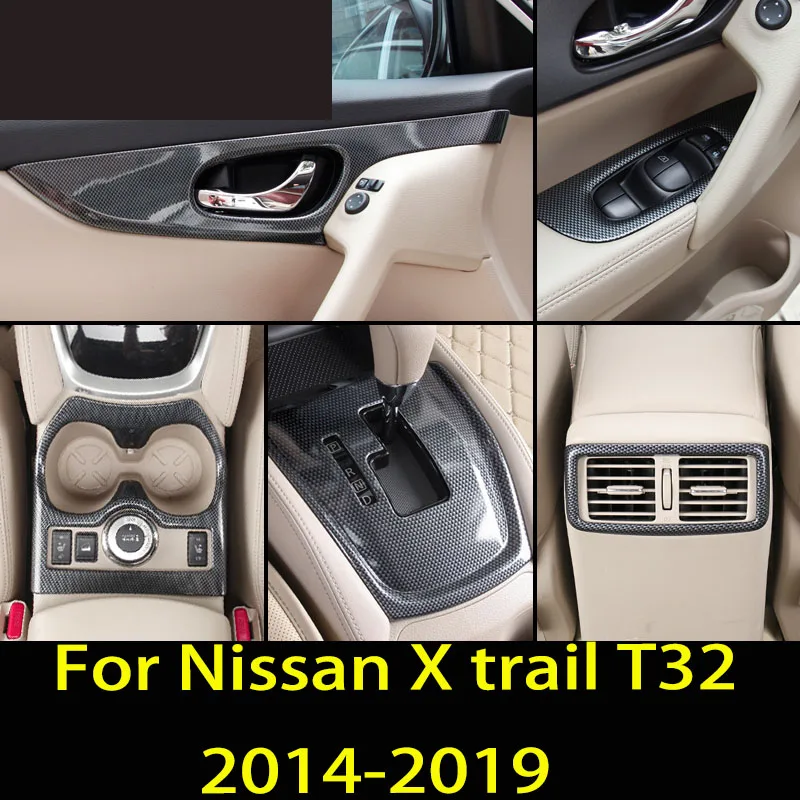 For Nissan X trail T32 X-trail 2014-2019 Gear panel water cup holder inner door handle air outlet frame car interior products
For Nissan X trail T32 X-trail 2014-2019 Gear panel water cup holder inner door handle air outlet frame car interior products