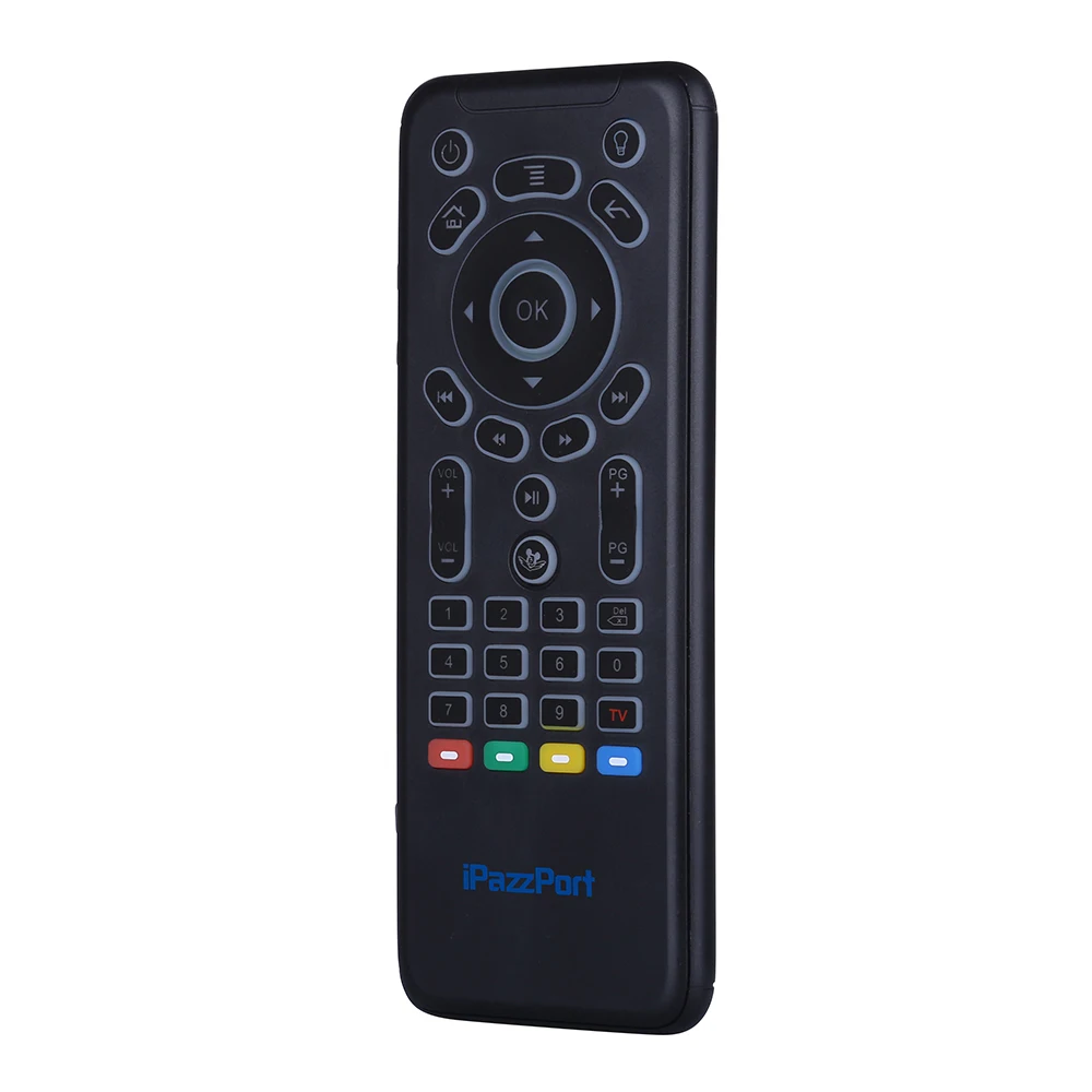iPazzPort KP81062 Mini Wireless Keyboard Air Mouse 2.4G IR learning Remote Control with Full Touchpad LED Backlit Rechargable
iPazzPort KP81062 Mini Wireless Keyboard Air Mouse 2.4G IR learning Remote Control with Full Touchpad LED Backlit Rechargable