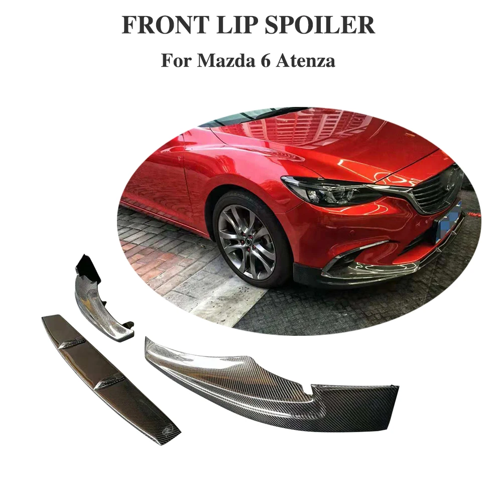 Carbon Fiber Front Bumper Lip for Mazda 6 GT GX GS GS-L Touring Sedan 4 Door 2017 2018
Carbon Fiber Front Bumper Lip for Mazda 6 GT GX GS GS-L Touring Sedan 4 Door 2017 2018