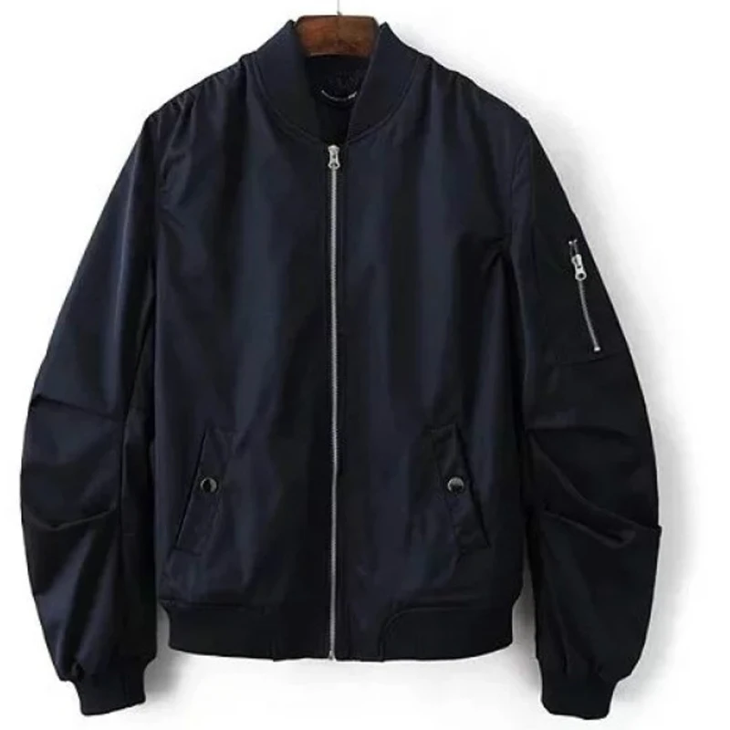 Women Pilots Jacket Coats Outerwear Femme Bomber Jackets Female Coat Satin Flight Jackets Suit windbreaker Solid Chaquetas China
Women Pilots Jacket Coats Outerwear Femme Bomber Jackets Female Coat Satin Flight Jackets Suit windbreaker Solid Chaquetas China