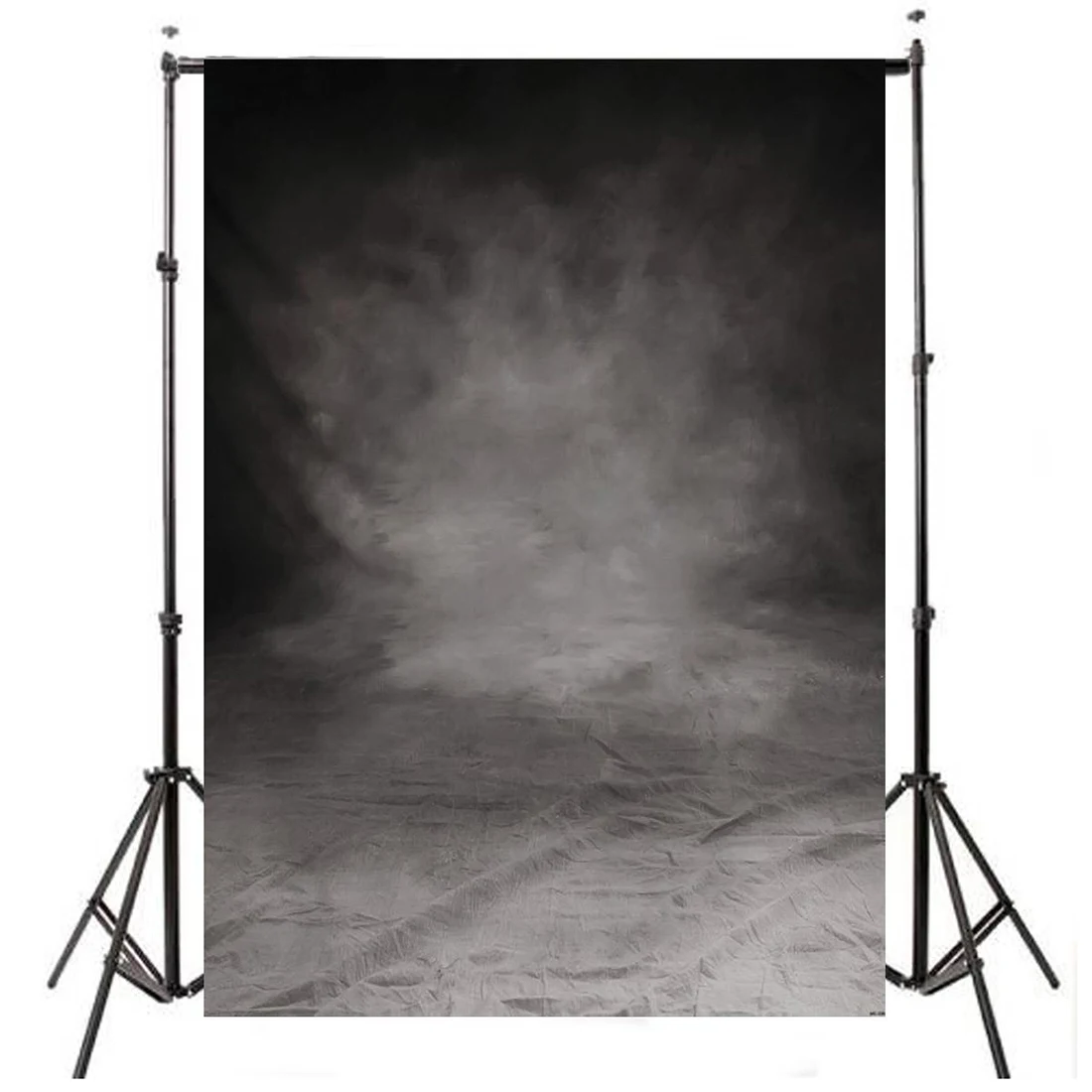 5x7FT Retro Studio Photo Photography Backdrops Black Grey Background Props UK