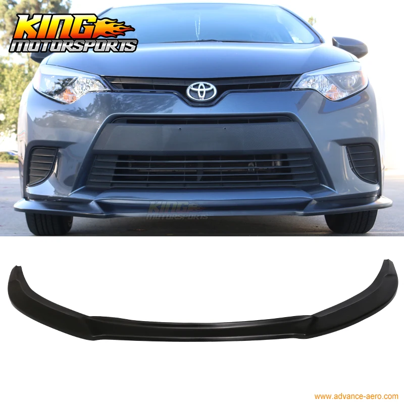 Fits 14-16 Toyota Corolla L-LE GT Style Front Bumper Lip Chin Spoiler - PU Urethane
Fits 14-16 Toyota Corolla L-LE GT Style Front Bumper Lip Chin Spoiler - PU Urethane