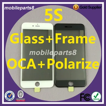 100pcs DHL free shipping No bubbles Glass with frame oca polarizer for iPhone 5S galss with frame and oca and polarizer
100pcs DHL free shipping No bubbles Glass with frame oca polarizer for iPhone 5S galss with frame and oca and polarizer