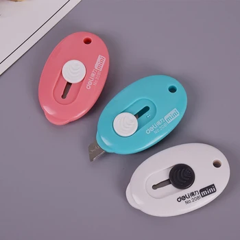 Cute Solid Color Mini Portable Utility Knife Paper Cutter Cutting Paper Razor Blade Office Stationery Escolar Papelaria
Cute Solid Color Mini Portable Utility Knife Paper Cutter Cutting Paper Razor Blade Office Stationery Escolar Papelaria