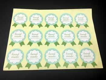 Hand Made Medal Shape Green Seal Sticker package paper tags labels sticker DIY 600PCS
Hand Made Medal Shape Green Seal Sticker package paper tags labels sticker DIY 600PCS