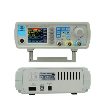 JDS6600 Series 60MHZ Dual-channel DDS function signal generator Digital Control Arbitrary sine Waveform frequency 20%off
JDS6600 Series 60MHZ Dual-channel DDS function signal generator Digital Control Arbitrary sine Waveform frequency 20%off
