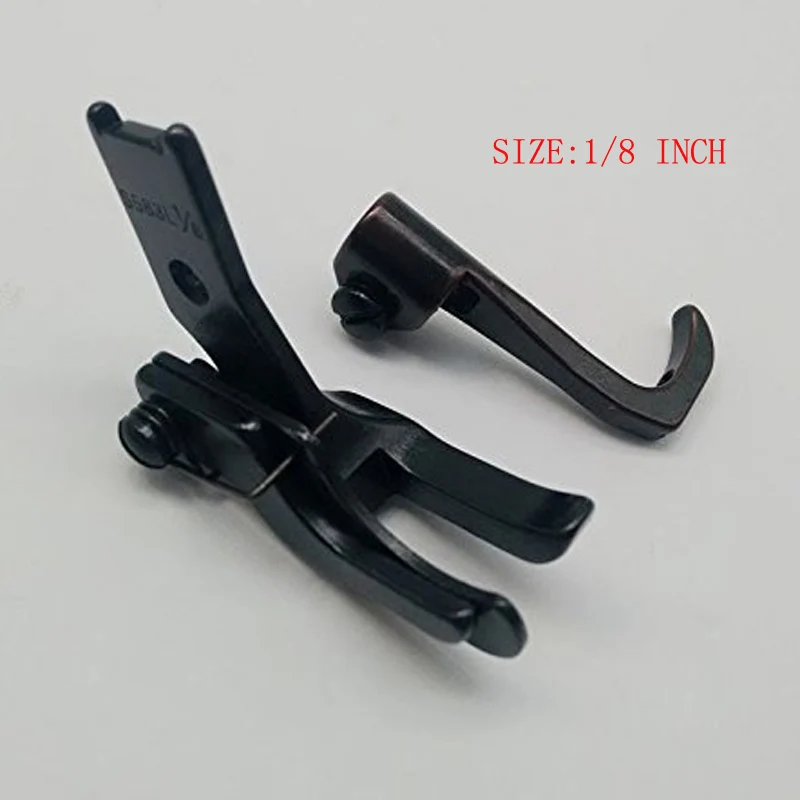 Подпружиненная левая лапка для швейной машины S585L, подходит для JUKI LU-1508 (1/4 дюйма)
Подпружиненная левая лапка для швейной машины S585L, подходит для JUKI LU-1508 (1/4 дюйма)