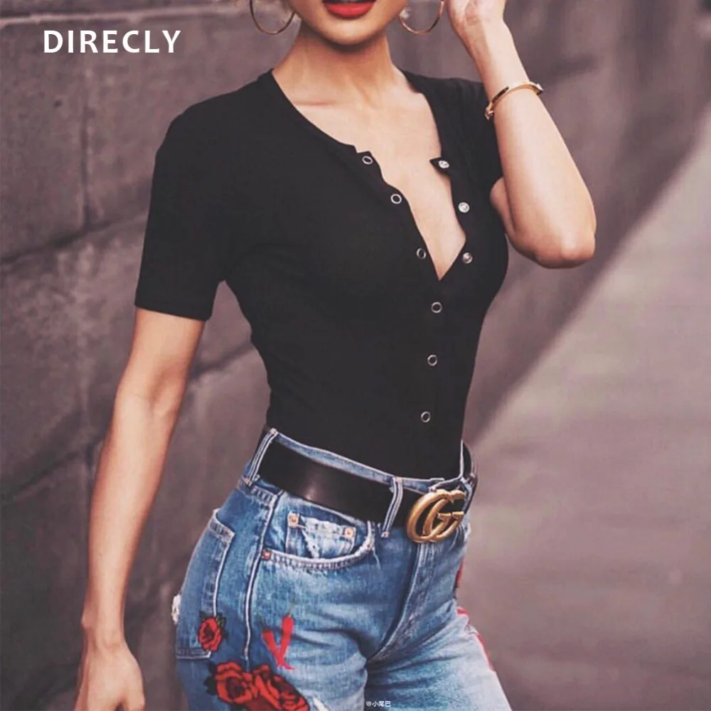 Direcly Minimalist Solid Form Fitting Bodysuit Casual O-Neck Short Sleeve Skinny Bodysuit Women Summer Tshirt Bodysuits
Direcly Minimalist Solid Form Fitting Bodysuit Casual O-Neck Short Sleeve Skinny Bodysuit Women Summer Tshirt Bodysuits