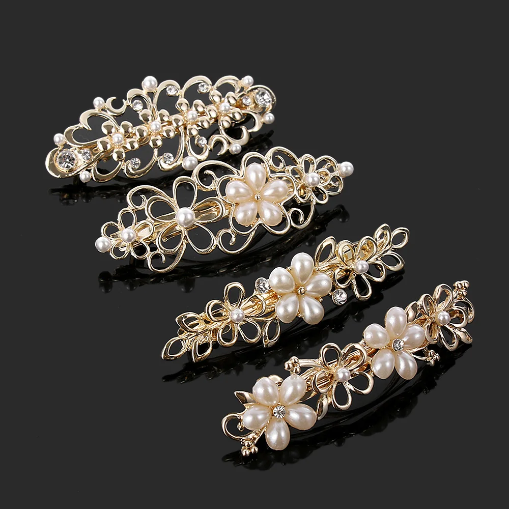1PC Women Girls Retro Fashion Pearls Flower Hair Clip Barrettes Hairpin Alloy Metal Hairgrip Headwear Hair Accessories
1PC Women Girls Retro Fashion Pearls Flower Hair Clip Barrettes Hairpin Alloy Metal Hairgrip Headwear Hair Accessories