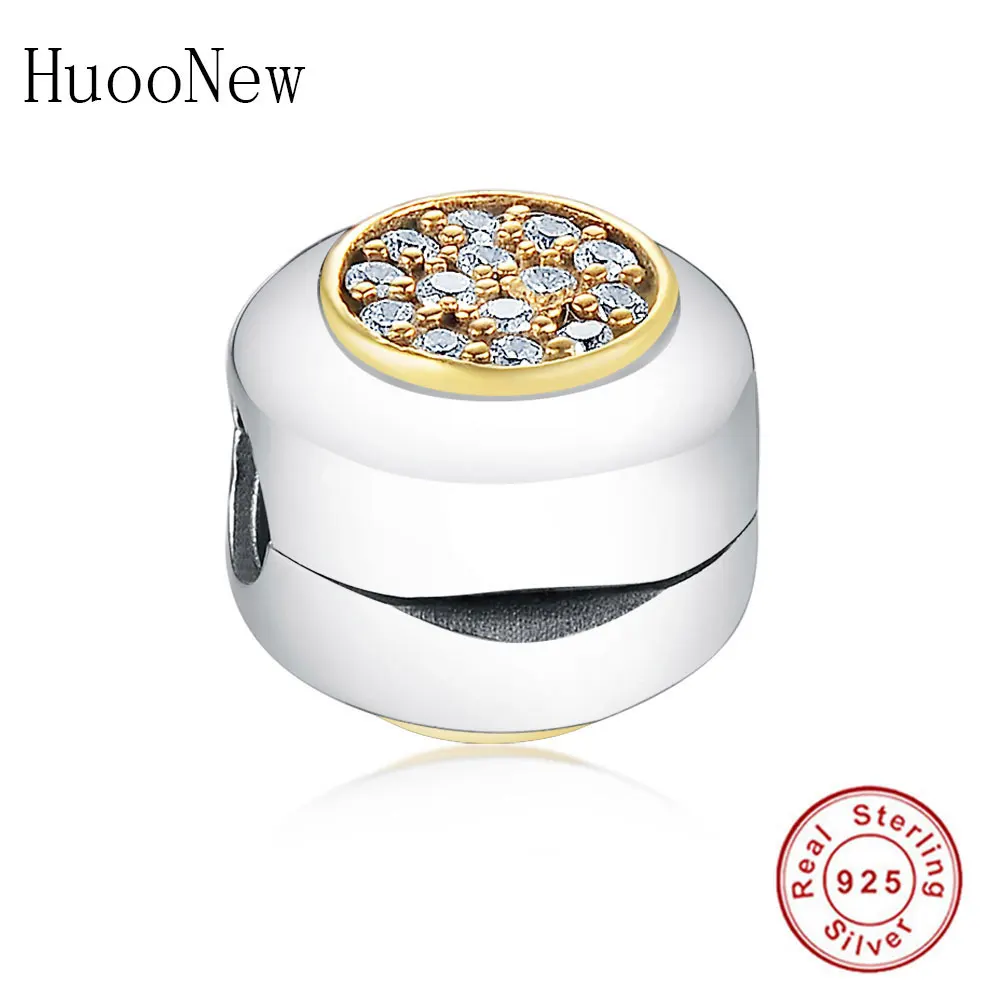 2019 Fit Original Pandora Charm Bracelet Golden Clear CZ Clip Charms Beads 925 Sterling Silver Jewelry Pulseras Gift Bangles DIY
2019 Fit Original Pandora Charm Bracelet Golden Clear CZ Clip Charms Beads 925 Sterling Silver Jewelry Pulseras Gift Bangles DIY