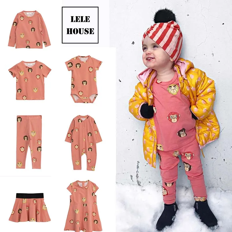 Kids T Shirts 2019 Mini R Summer Boys Girls Monkeys Tee Pink Full Print Short Sleeve T Shirts Baby Child Cotton Tops Tees TAO
Kids T Shirts 2019 Mini R Summer Boys Girls Monkeys Tee Pink Full Print Short Sleeve T Shirts Baby Child Cotton Tops Tees TAO