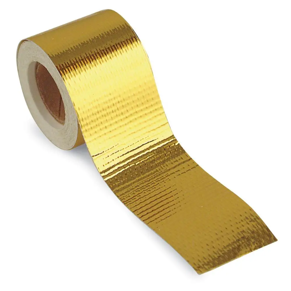Design Engineering 010397 Reflect-A-GOLD High-Temperature Heat Reflective Adhesive Backed Roll, 2" x 30' Roll
Design Engineering 010397 Reflect-A-GOLD High-Temperature Heat Reflective Adhesive Backed Roll, 2" x 30' Roll