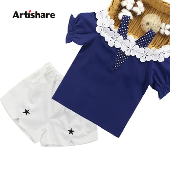 Artishare Summer Clothes For Girls Lace Shirt + Shorts 2PCS Girls Sets Clothing Teenage Kids Clothing 6 8 10 12 14 Year
Artishare Summer Clothes For Girls Lace Shirt + Shorts 2PCS Girls Sets Clothing Teenage Kids Clothing 6 8 10 12 14 Year