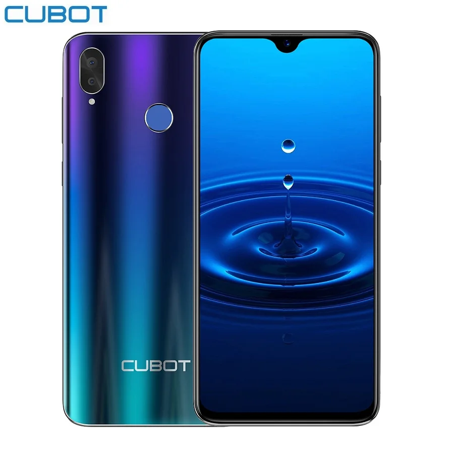 Смартфон CUBOT R15 3g 6 26 дюймов Android 9 0 MT6580P четырехъядерный 1. Hz 2 Гб ОЗУ 16 ПЗУ отпечаток