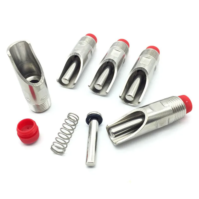 10 Pcs Pig Stainless Steel Automatic Waterers Nipple Animal Drinkers Livestock Equipment 75 G
10 Pcs Pig Stainless Steel Automatic Waterers Nipple Animal Drinkers Livestock Equipment 75 G