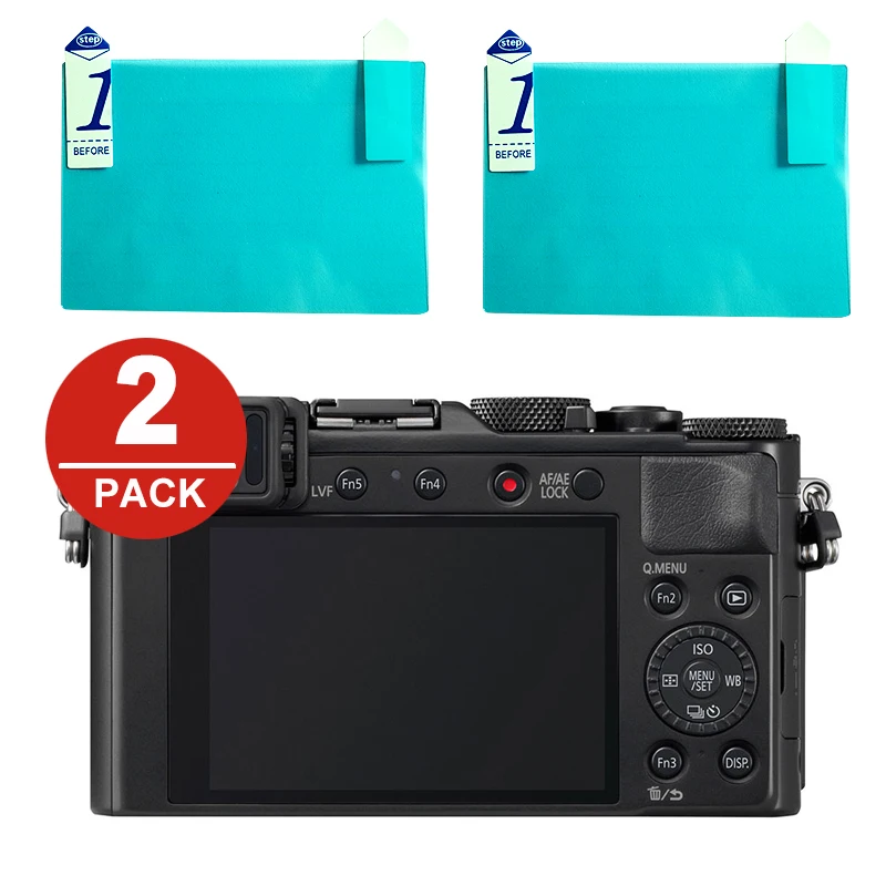 2x LCD Screen Protector Protection Film for Panasonic LX100 II G7 FZ300 FZ82 FZ80 FZ72 FZ70 ZS40 TZ60 ZS200 ZS220 TZ200 TZ220
2x LCD Screen Protector Protection Film for Panasonic LX100 II G7 FZ300 FZ82 FZ80 FZ72 FZ70 ZS40 TZ60 ZS200 ZS220 TZ200 TZ220