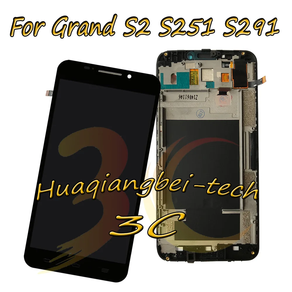 5.5'' New For ZTE Grand S2 S 2 II S251 S291 S252 S221 Full LCD DIsplay + Touch Screen Digitizer Assembly With Frame 100% Tested
5.5'' New For ZTE Grand S2 S 2 II S251 S291 S252 S221 Full LCD DIsplay + Touch Screen Digitizer Assembly With Frame 100% Tested