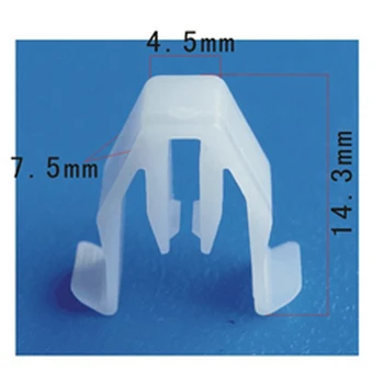 50x for Chevrolet Equinox 2005-2009 for GM 5482087 Front Grille Moulding Clips Auveco 21284 A21284
50x for Chevrolet Equinox 2005-2009 for GM 5482087 Front Grille Moulding Clips Auveco 21284 A21284