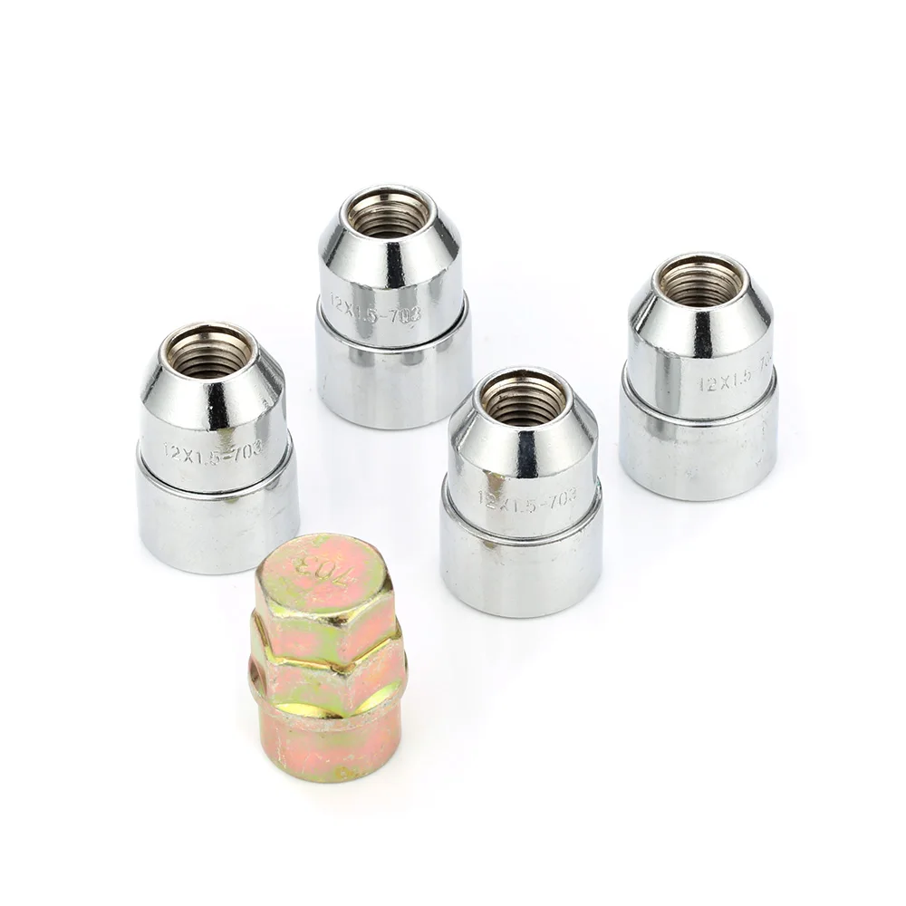 4NUTS 1KEYS M12x1.5 1.5 CLOSED ACORN LOCKING LUG NUTS/ WHEEL LOCKS Anti theft Security Key Nut For the WHEELS/RIMS
4NUTS 1KEYS M12x1.5 1.5 CLOSED ACORN LOCKING LUG NUTS/ WHEEL LOCKS Anti theft Security Key Nut For the WHEELS/RIMS