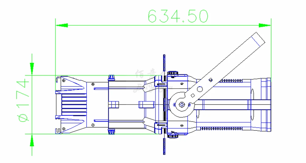 200w Led profile 10