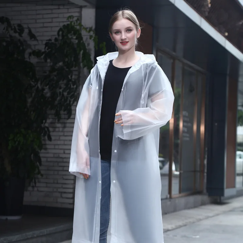 Fashion Thickened EVA Raincoat Women Outdoor Portable Waterproof Rainware Women Rain Jacket Poncho for Travel Camping Hiking
Fashion Thickened EVA Raincoat Women Outdoor Portable Waterproof Rainware Women Rain Jacket Poncho for Travel Camping Hiking