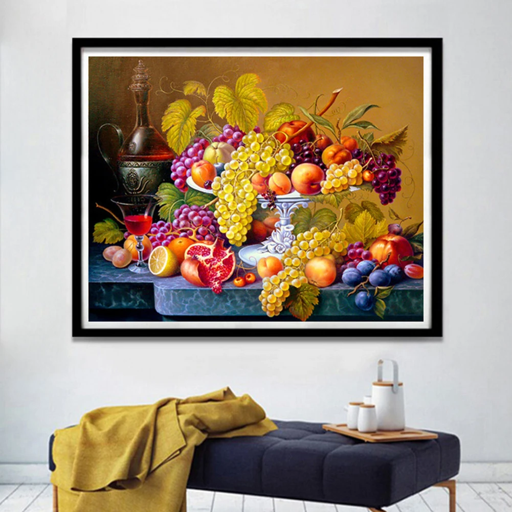 3D Craft Cross Stitch Kitchen Fruit Wall Decor Round Rhinestone Picture Crystal Gift Diamond Embroidery Home Painting DIY
3D Craft Cross Stitch Kitchen Fruit Wall Decor Round Rhinestone Picture Crystal Gift Diamond Embroidery Home Painting DIY