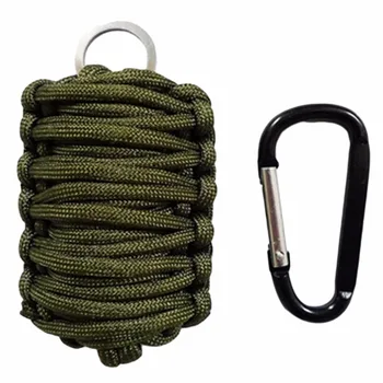 Outdoor Survival Multifunction Survival Kit Carabiner Paracord Fishing Tools Magnifier EDC Emergency Gear Set Camping Hiking Kit 
Outdoor Survival Multifunction Survival Kit Carabiner Paracord Fishing Tools Magnifier EDC Emergency Gear Set Camping Hiking Kit