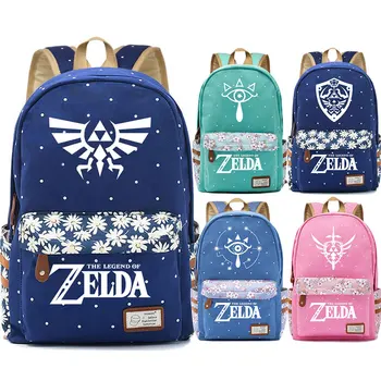 Hot Game The legend of zelda Eyes Wings Flower Dot Boy Girl School bag Women Bagpack Teenagers Schoolbags Canvas Femme Backpack
Hot Game The legend of zelda Eyes Wings Flower Dot Boy Girl School bag Women Bagpack Teenagers Schoolbags Canvas Femme Backpack