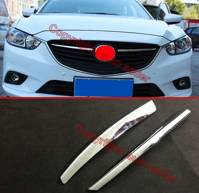 For Mazda 6 M6 Atenza 2014-2016 ABS Chrome Front Grille Cover Trim Car Accessories Stickers
For Mazda 6 M6 Atenza 2014-2016 ABS Chrome Front Grille Cover Trim Car Accessories Stickers