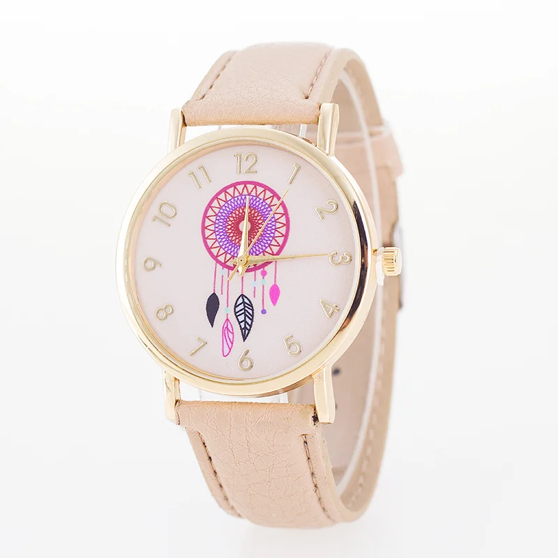 Hot Sale Feather Pattern Leather Watch Women Sun Flower Watches Woman Ethnic Style Quartz Watch Relogio Feminino Relojes Mujer
Hot Sale Feather Pattern Leather Watch Women Sun Flower Watches Woman Ethnic Style Quartz Watch Relogio Feminino Relojes Mujer